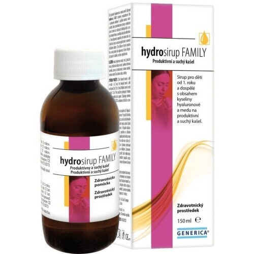 Hydrosirup FAMILY 150 ml Genercia