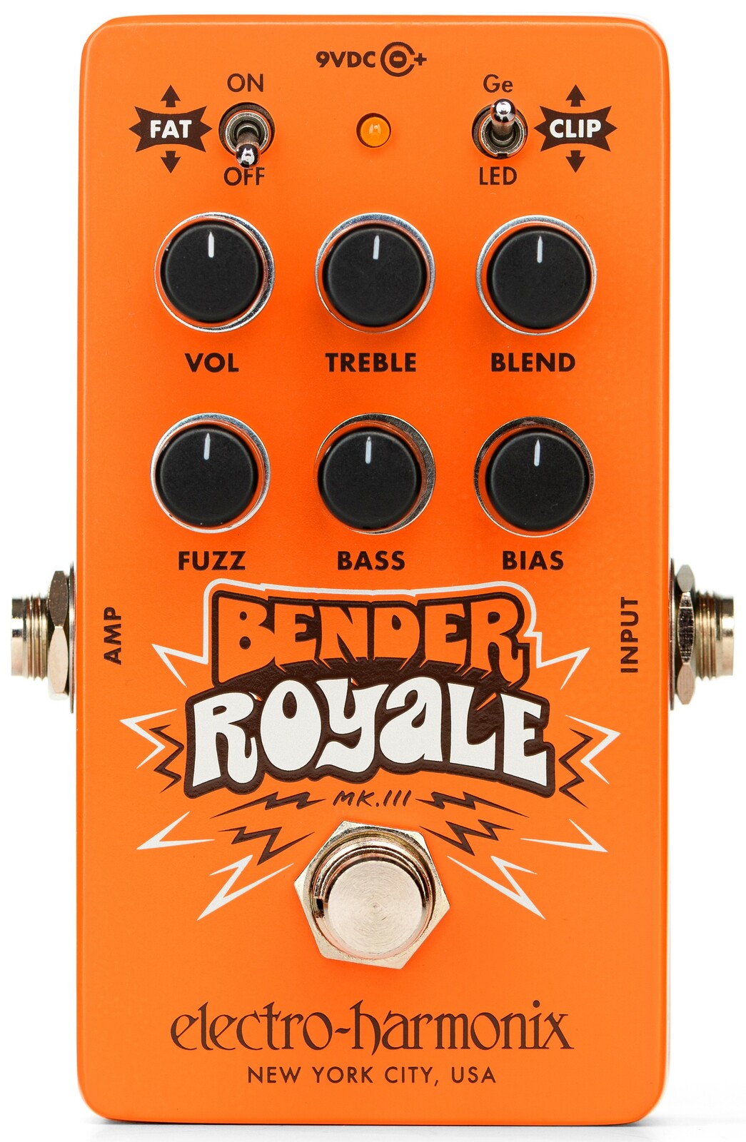 Electro-Harmonix Bender Royale Fuzz Orange