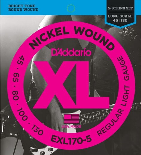 D'Addario EXL170-5 (rozbalené)