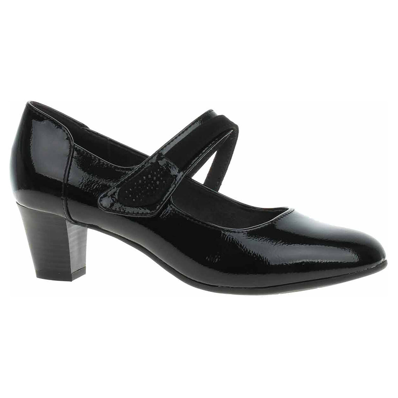 Ecco Dámské lodičky Jana 8-24465-43 black patent 22901839