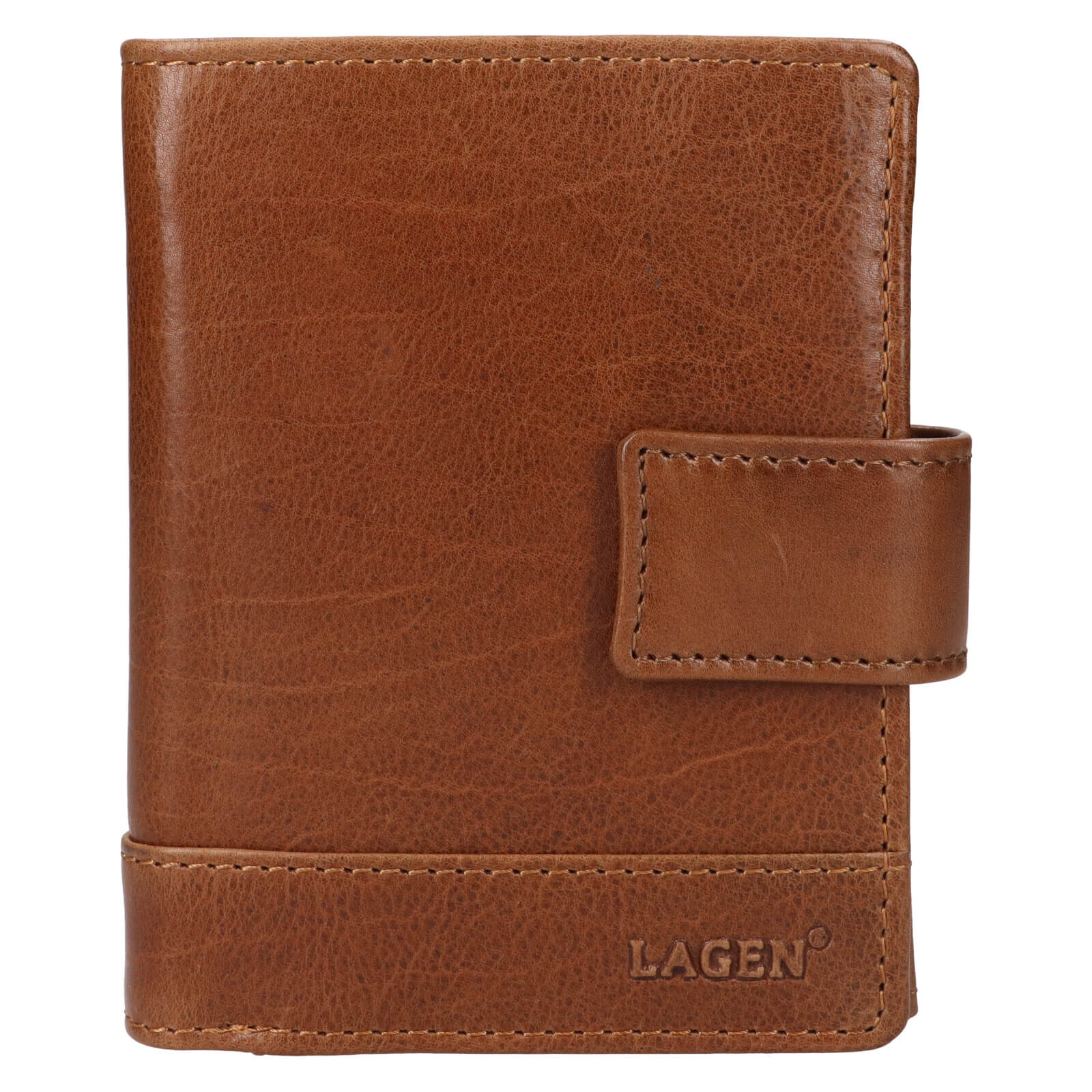 Pánská kožená peněženka Lagen Larsson - hnědá