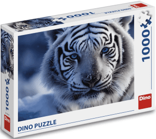Puzzle Bílý tygr 1000 dílků
