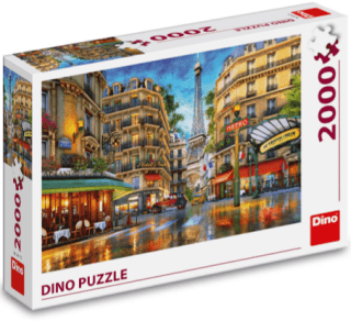 Puzzle Odlesky Paříže 2000 dílků