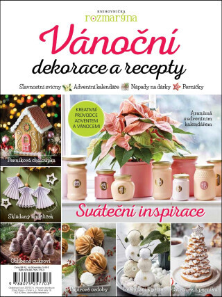 Vánoční dekorace a recepty - Koníčková Mirka