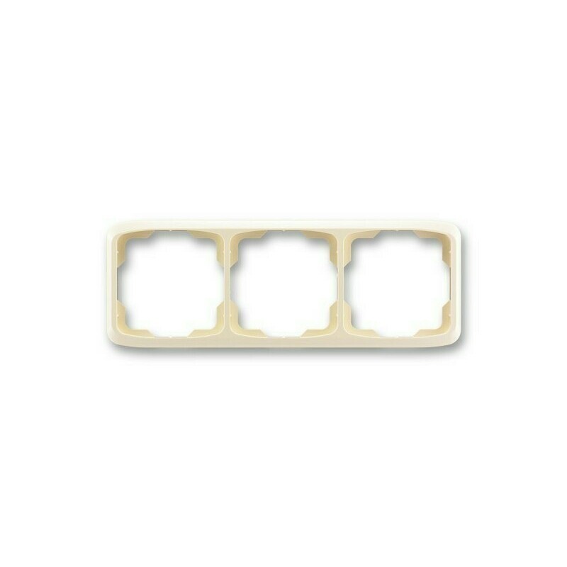 ROZBALENO – Rámeček ABB Tango trojnásobný horizontální slonová kost