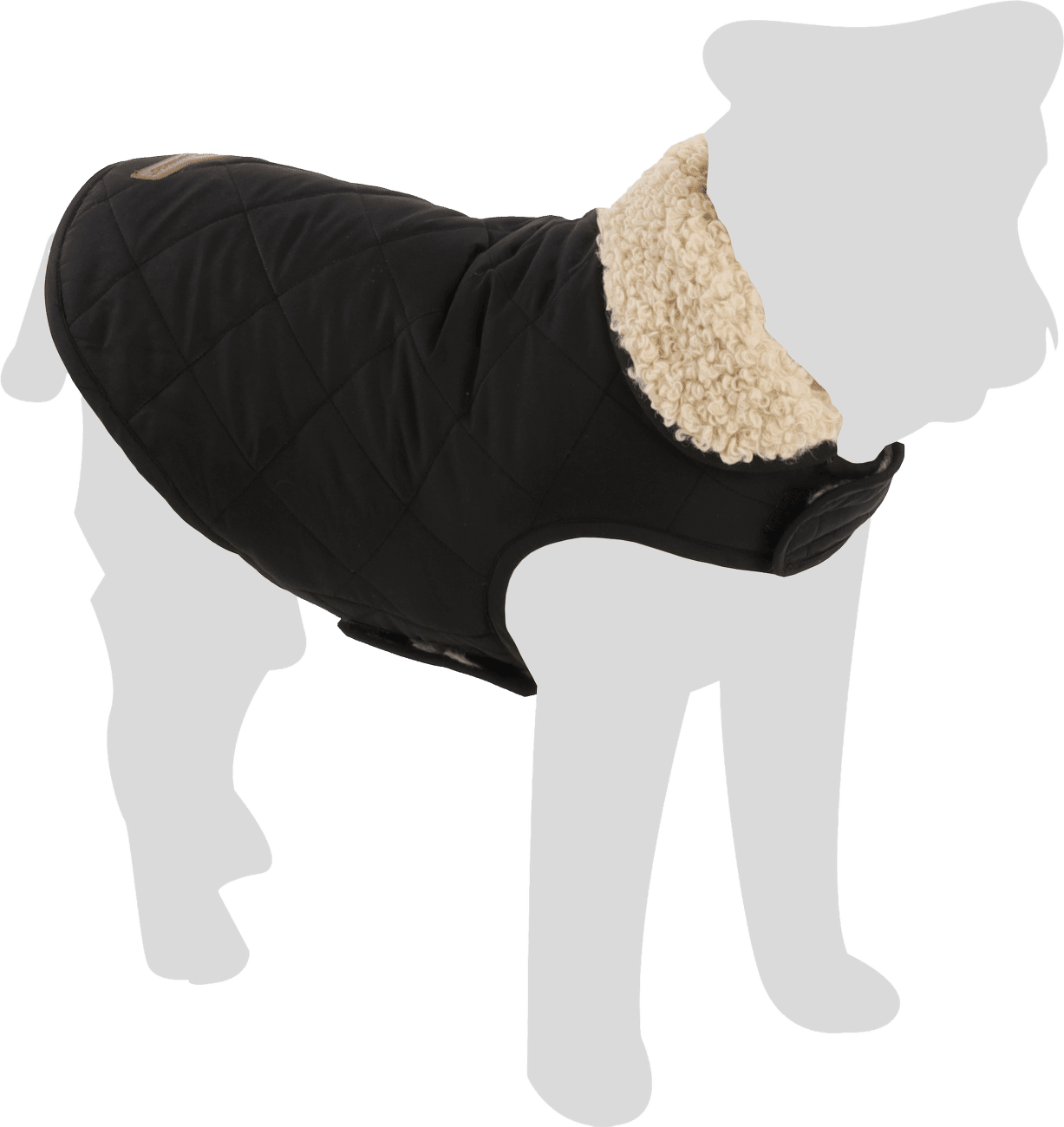 Kabátek Flamingo Bonnie černý 35cm