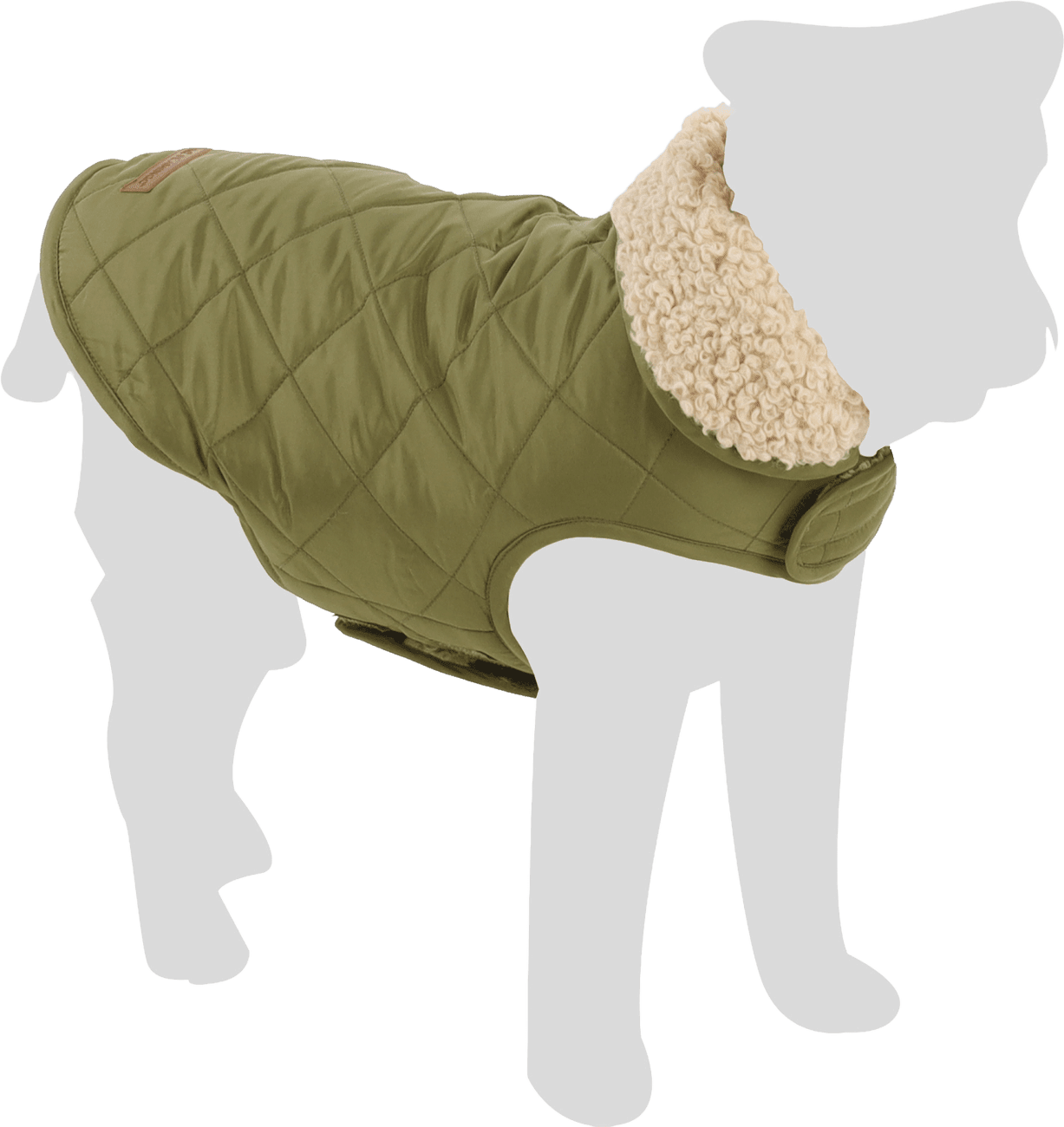 Kabátek Flamingo Bonnie zelený 45cm