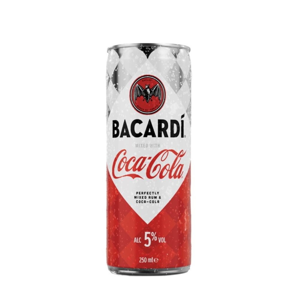Bacardi & Coca Cola RTD 0,25l 5%