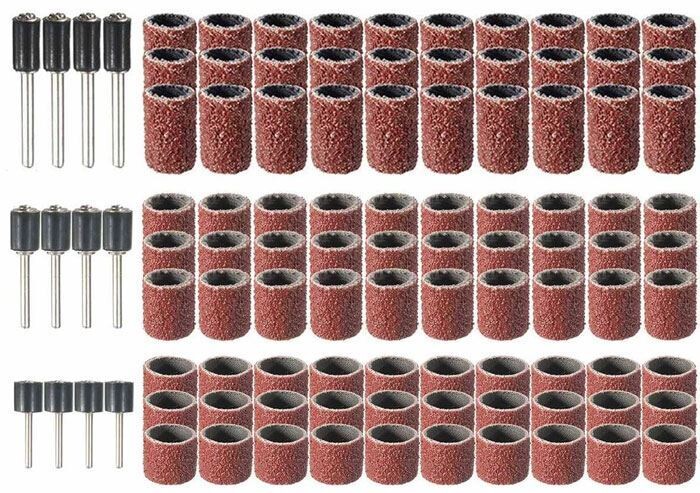 Sada brusných válečků k minivrtačce