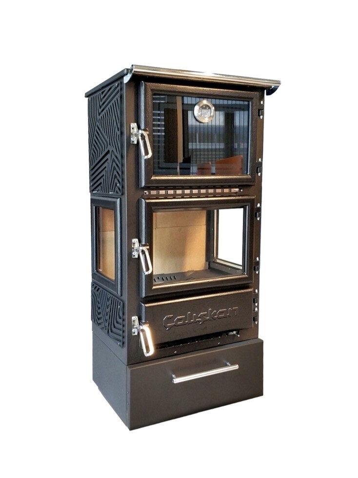 CALISKAN krbová kamna SANA 3D-box