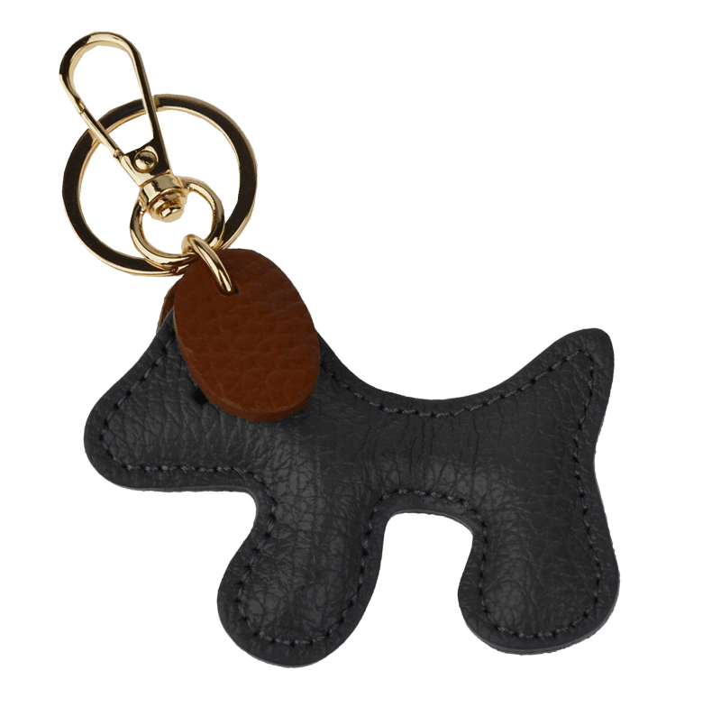 Klíčenka Cane Grigio Camel