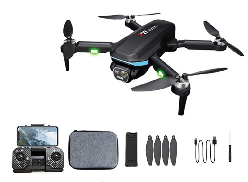 Dron skládací s detekcí překážek a WIFI kamerou 720p RC na dálkové ovládání 26x24x5,5 cm