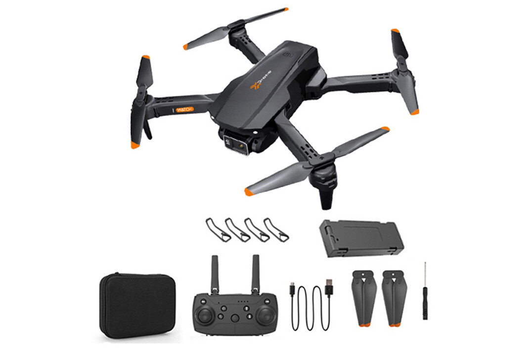 Dron skládací s WIFI kamerou 720p RC na dálkové ovládání 25x20x5,5 cm