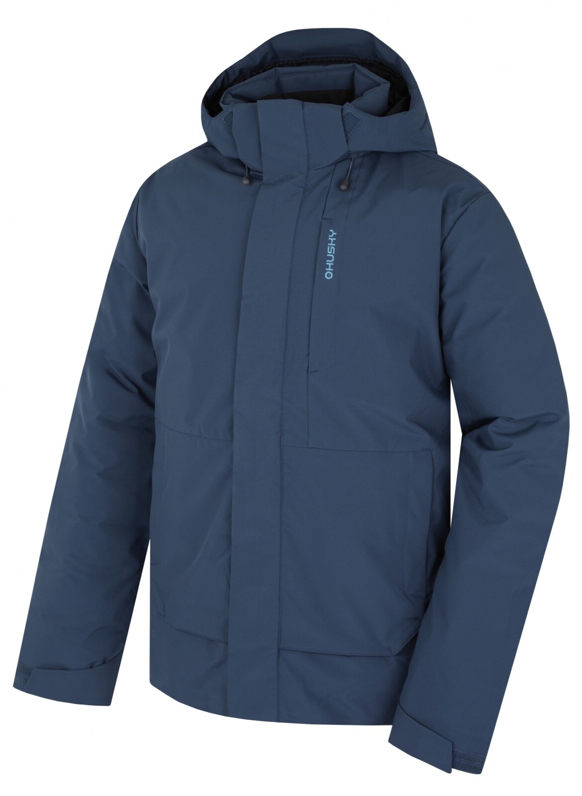 Husky Pánská hardshellová plněná bunda Nurme M dark blue Velikost: L