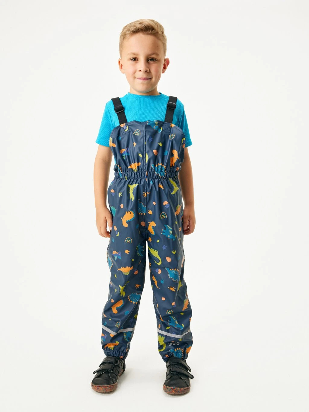 Nepromokavé kalhoty s fleecem, Dinosauři - vel. 86/92