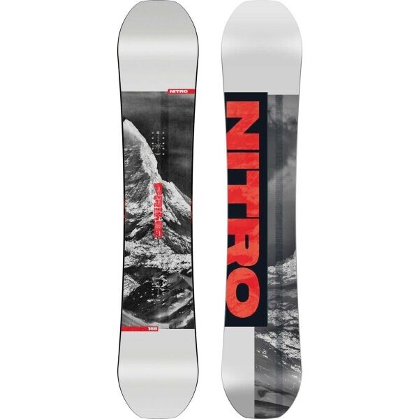 NITRO PRIME RAW WIDE Snowboard, tmavě šedá, velikost