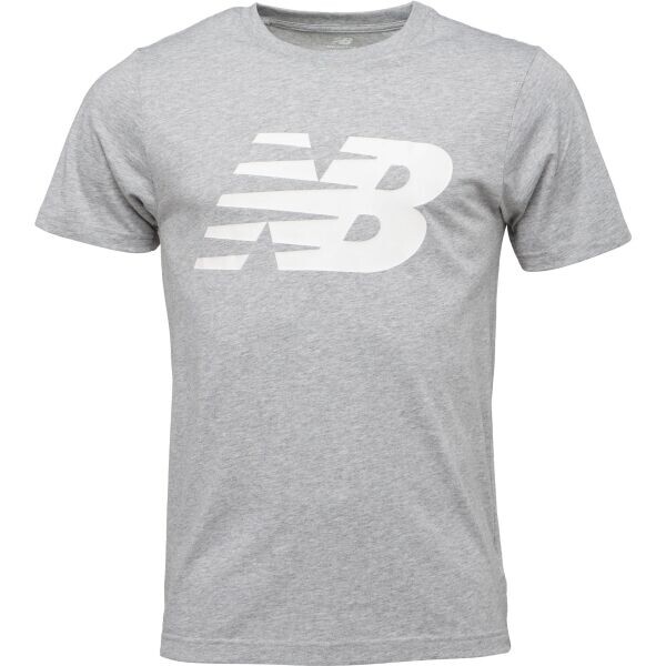New Balance CLASSIC NB TEE Pánské triko, šedá, velikost XXL