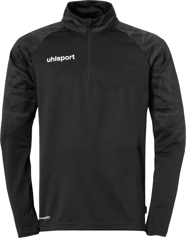 Mikina Uhlsport Uhlsport Goal 25 HalfZip Sweatshirt Schwarz F01
