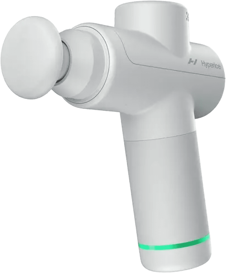 Masážní pistole Hyperice Hyperice Hypervolt Go 2 Massagepistole Grau Silber Train Equipment