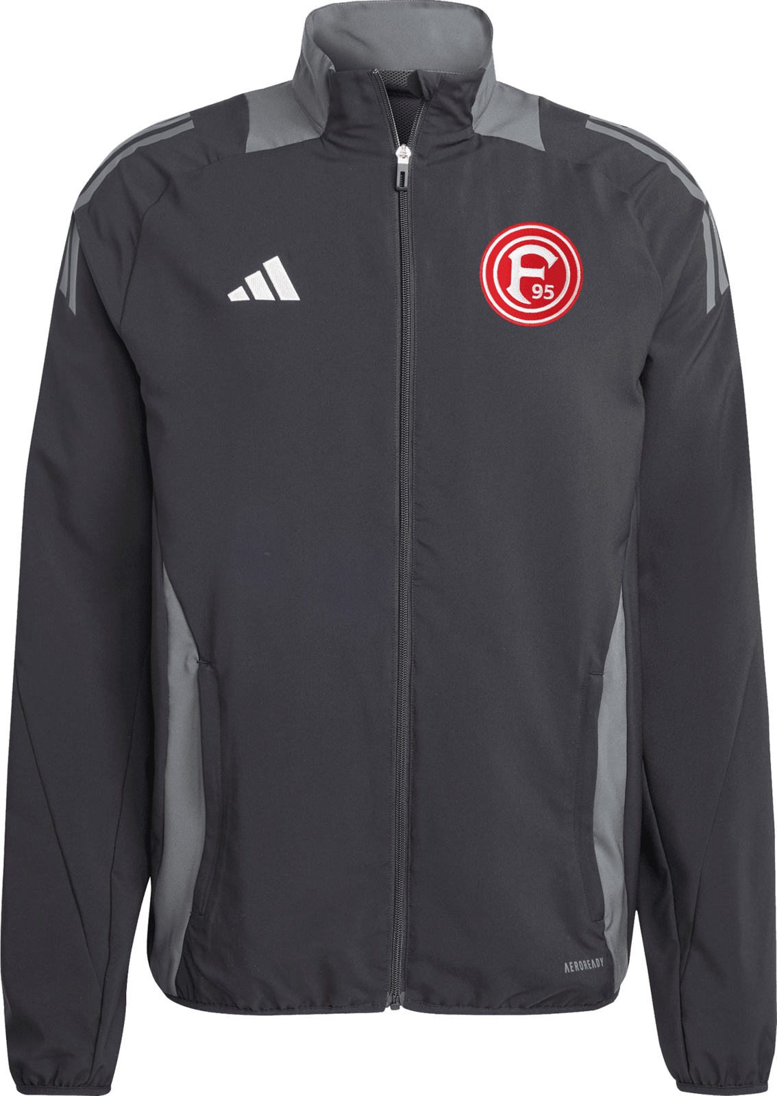 Bunda adidas  Fortuna Düsseldorf trackjacket black
