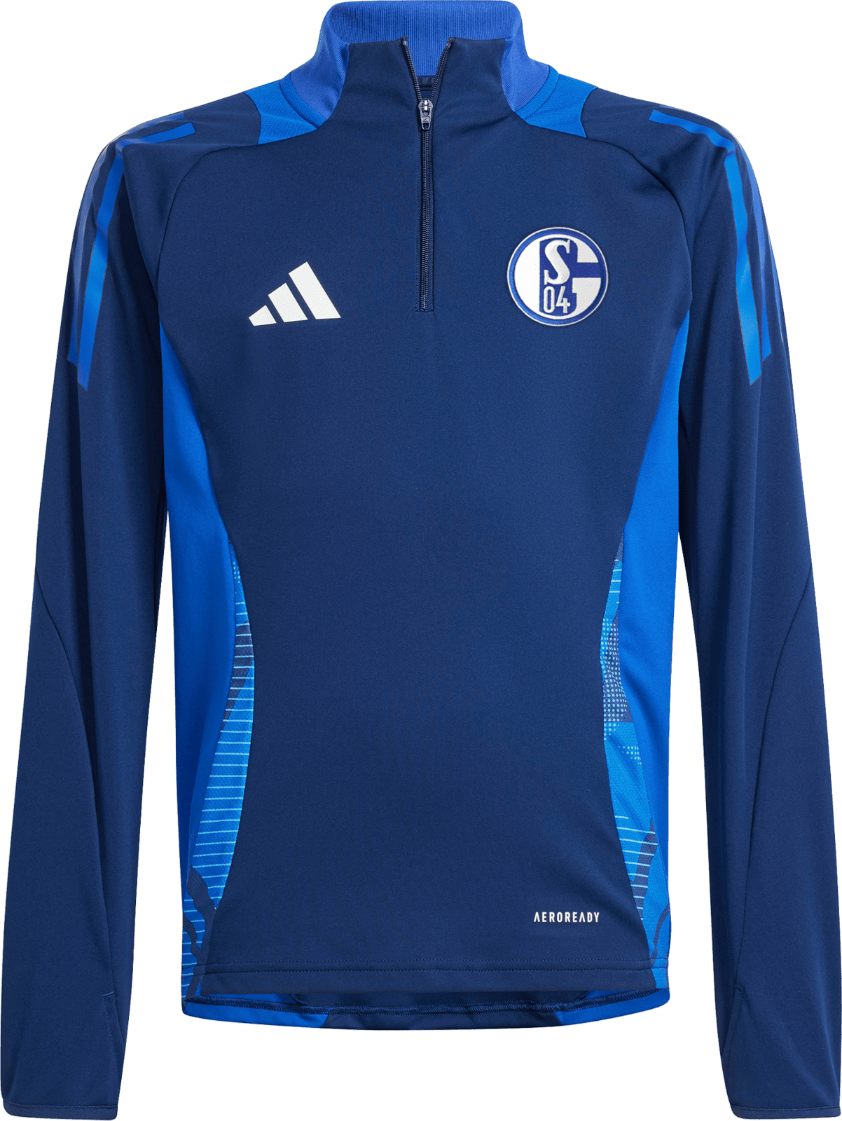 Mikina adidas  FC Schalke 04 tracksuit shirt kids dark blue