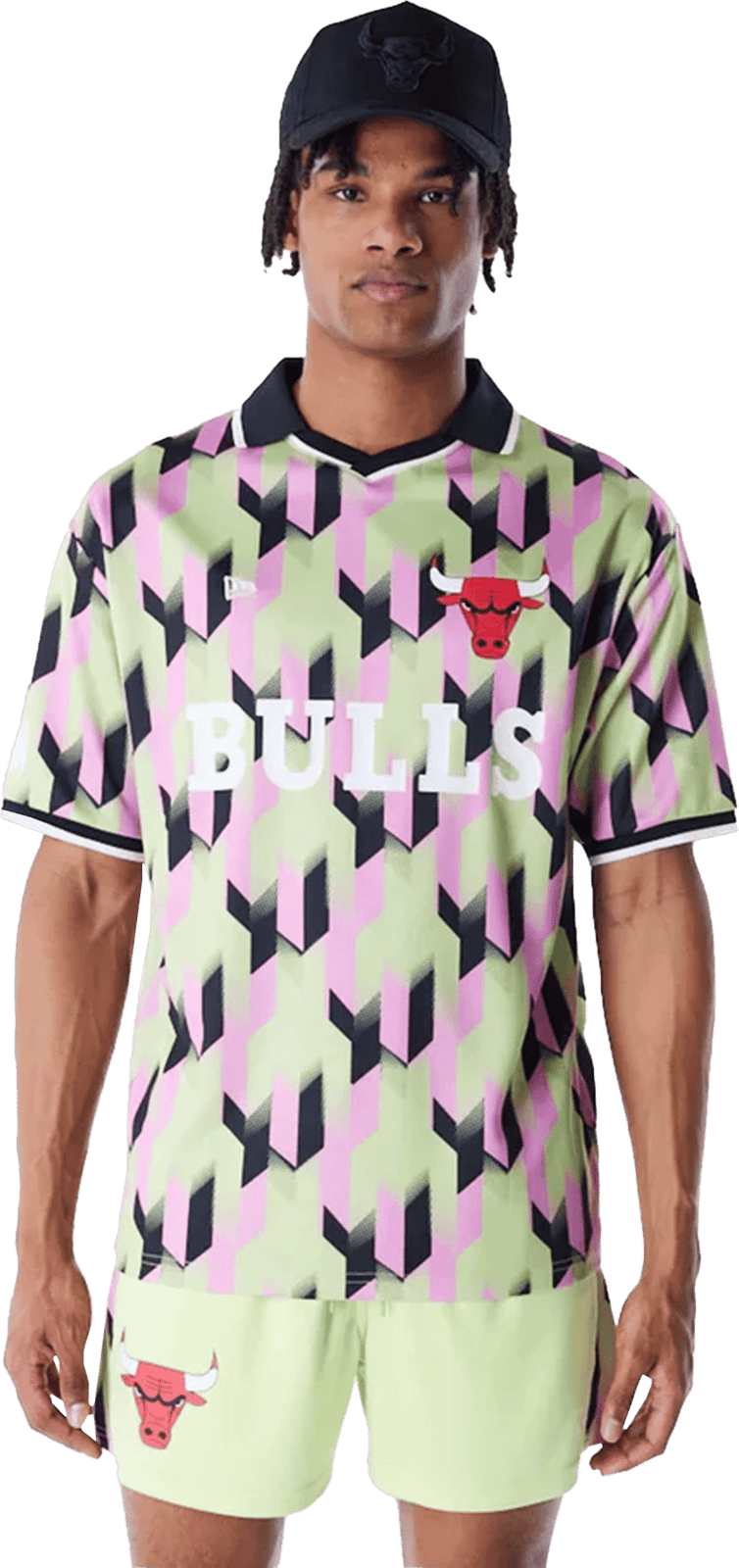 Dres New Era New Era NBA Chicago Bulls Soccer Jersey