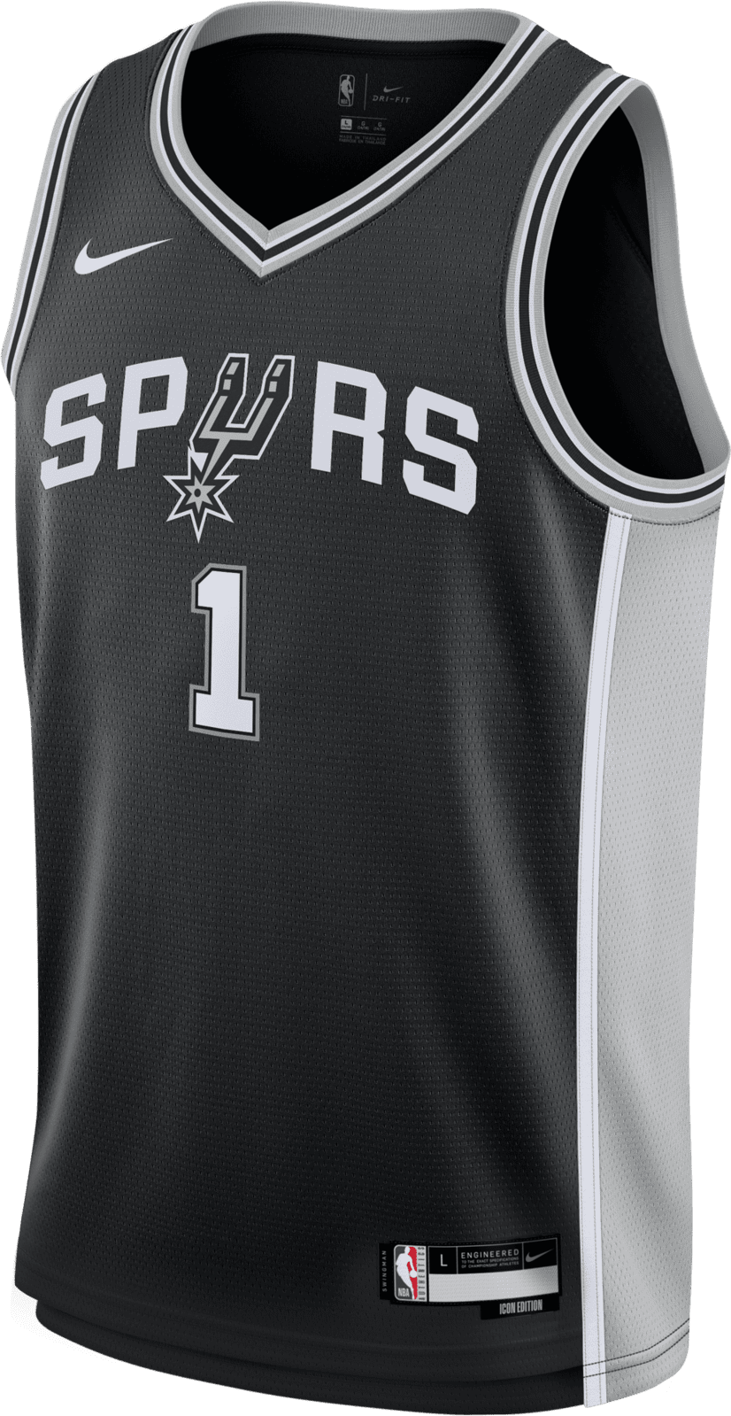 Dres Nike  NBA San Antonio Spurs Wembanyam Victor Jersey Kids