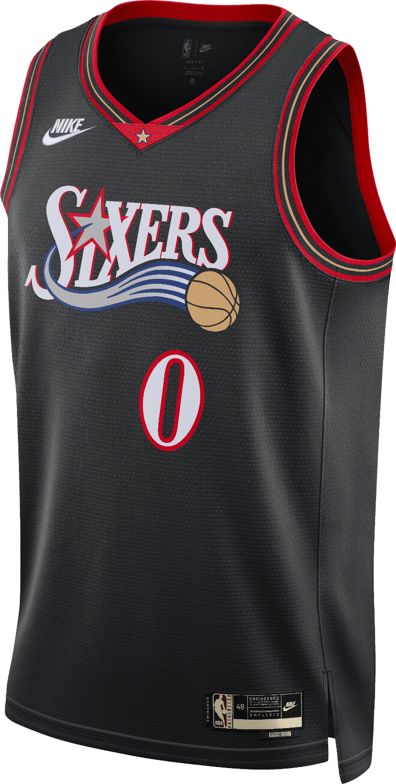 Dres Nike  Philadelphia 76ers NBA Swingman Hardwood Edition 2025 Jersey