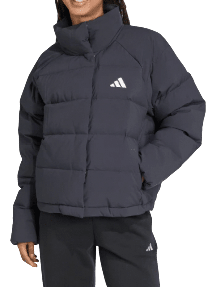 Bunda s kapucí adidas  Helionic Relaxed Down Women