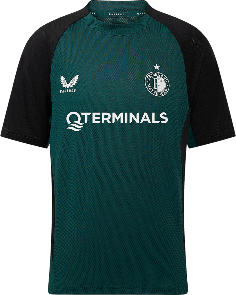 Dres Castore Castore Feyenoord Rotterdam Rise Pro Coaches Training Shirt Kids