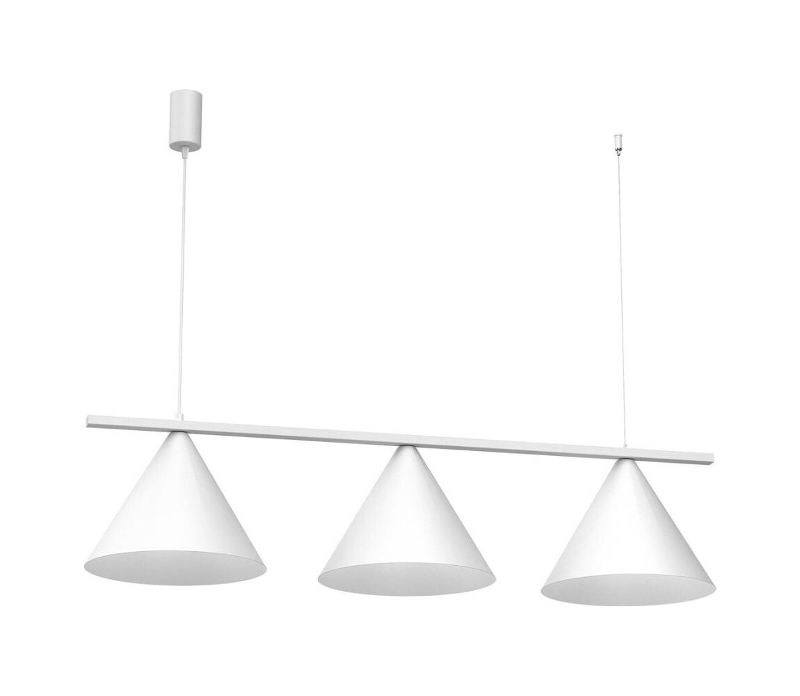 Lustr na lanku CAPITAL 3xGX53/15W/230V bílá MLP0939