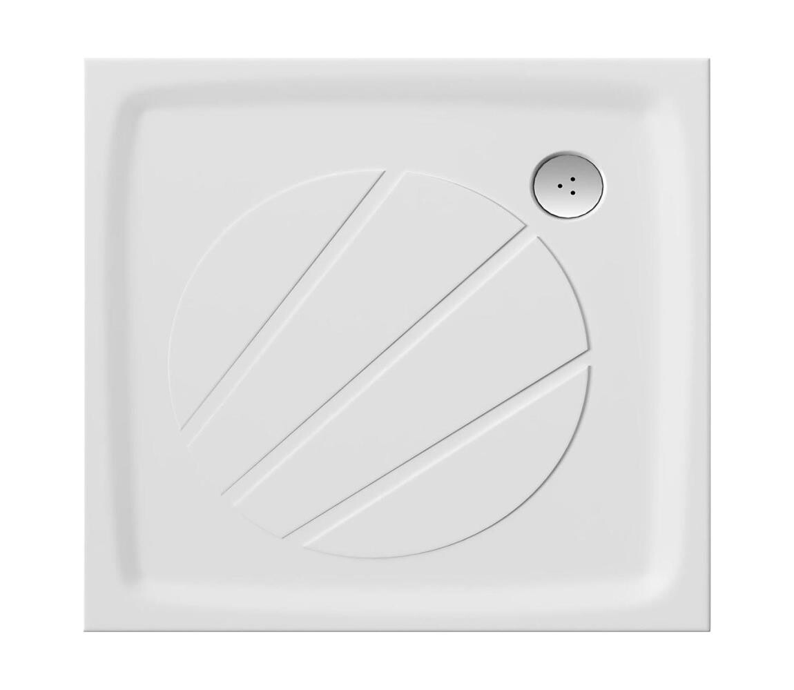 Ravak XA037701010 - Sprchová vanička čtvercová PERSEUS 90x90 cm bílá XA037701010