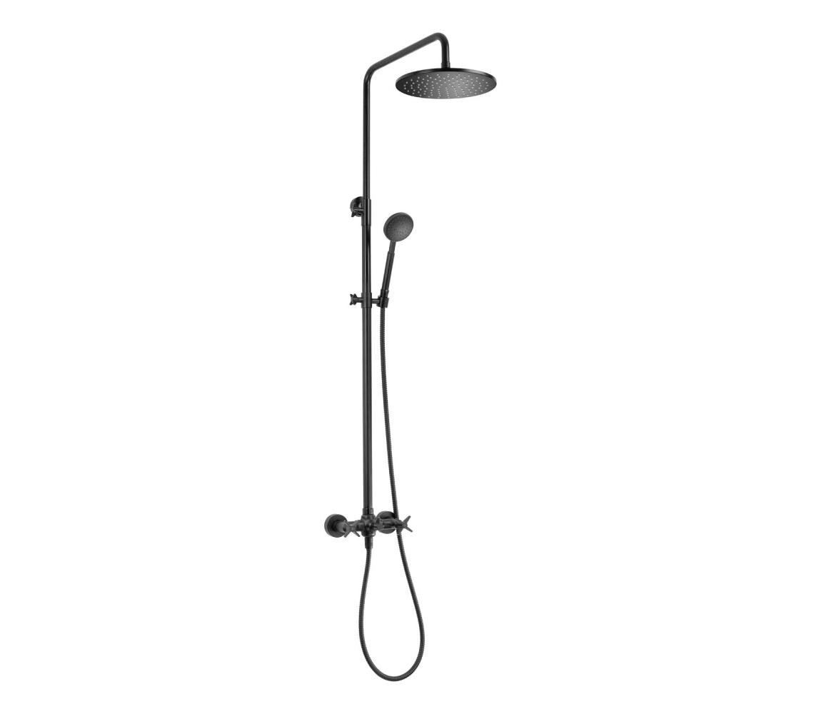 Deante NAC_N4QT - Sprchová sada s baterií TEMISTO černá NAC_N4QT