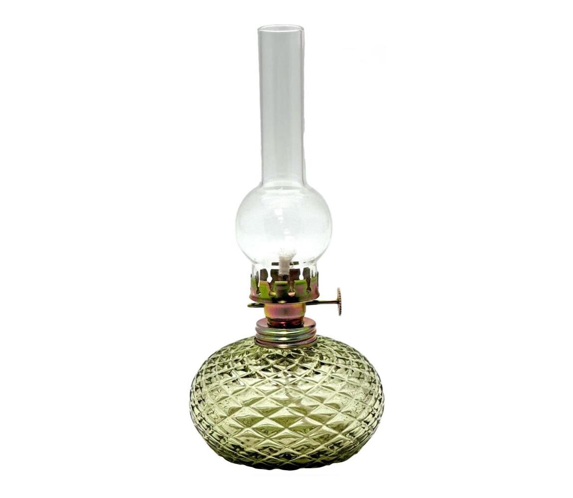 Floriánova huť Petrolejová lampa Eliška 20 cm lesní zelená 110-0270-0000-12-03-000
