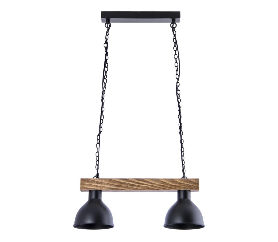 Lustr na řetězu 2xE27/60W/230V W-DR 1229/2 ŁAN