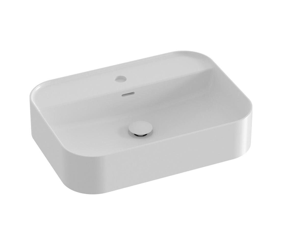 Ravak XJX01155005 - Umyvadlo na desku CERAMIC SLIM 55x40 cm keramika/bílá XJX01155005