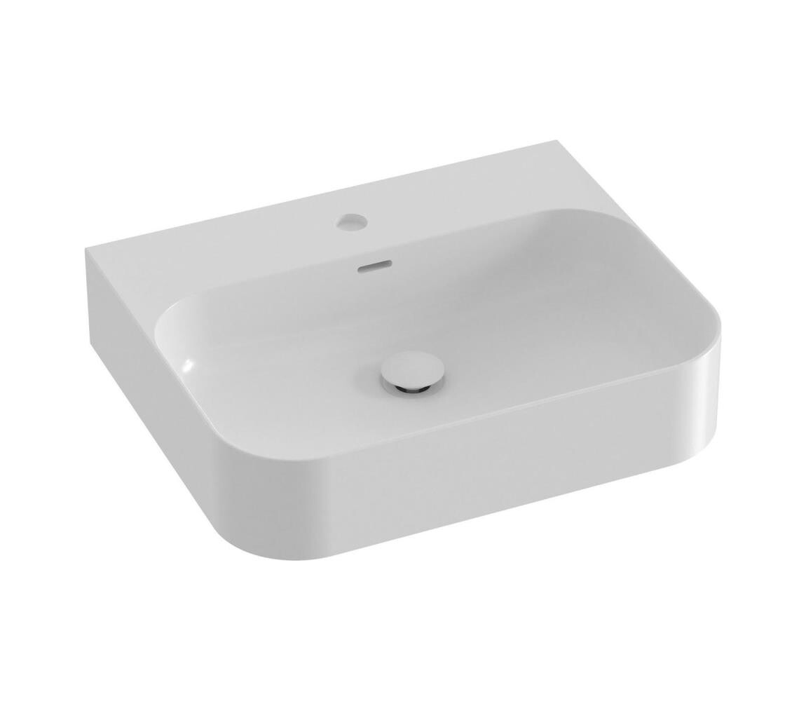 Ravak XJX01155006 - Umyvadlo na desku CERAMIC SLIM 55x45 cm keramika/bílá XJX01155006