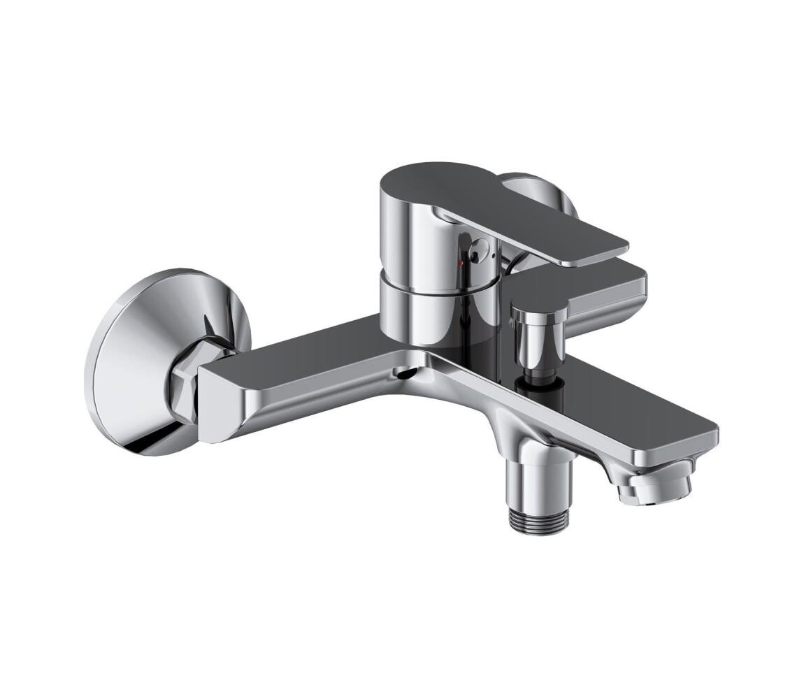 Ravak X070485 - Vanová baterie SOLAR lesklý chrom X070485