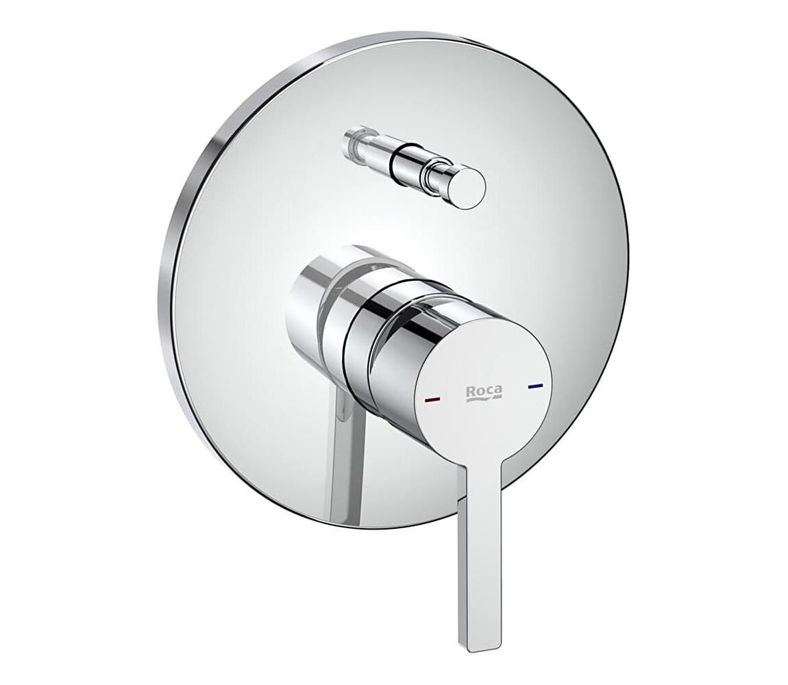 Roca A5A0B96C00 - Sprchová baterie pro podomítkovou instalaci NAIA lesklý chrom A5A0B96C00