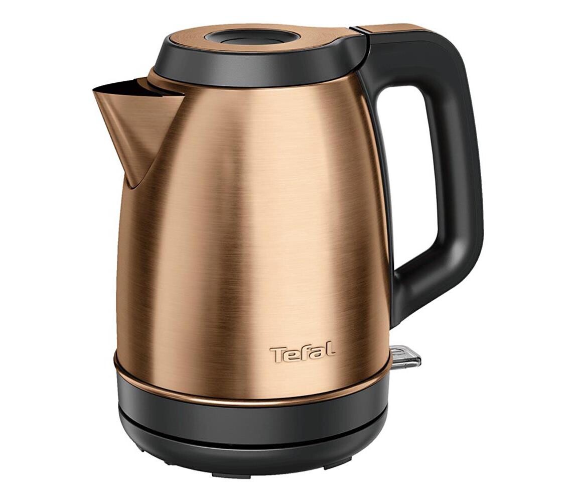 Tefal - Rychlovarná konvice COPPERTINTO 1,7 l 2400W/230V KI280G10