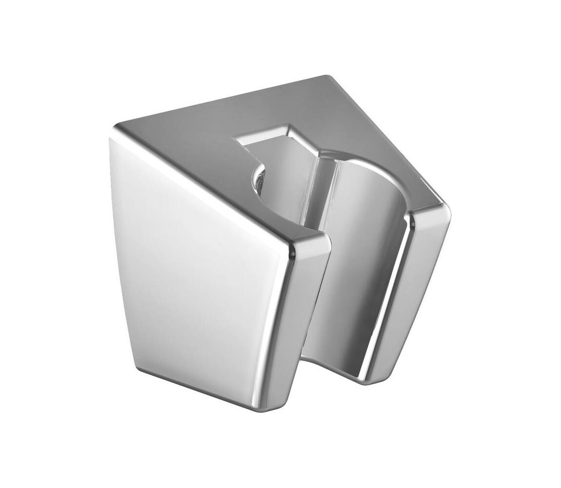 Ravak X07P345 - Držák sprchy plastový 4,9x4,7 cm lesklý chrom X07P345