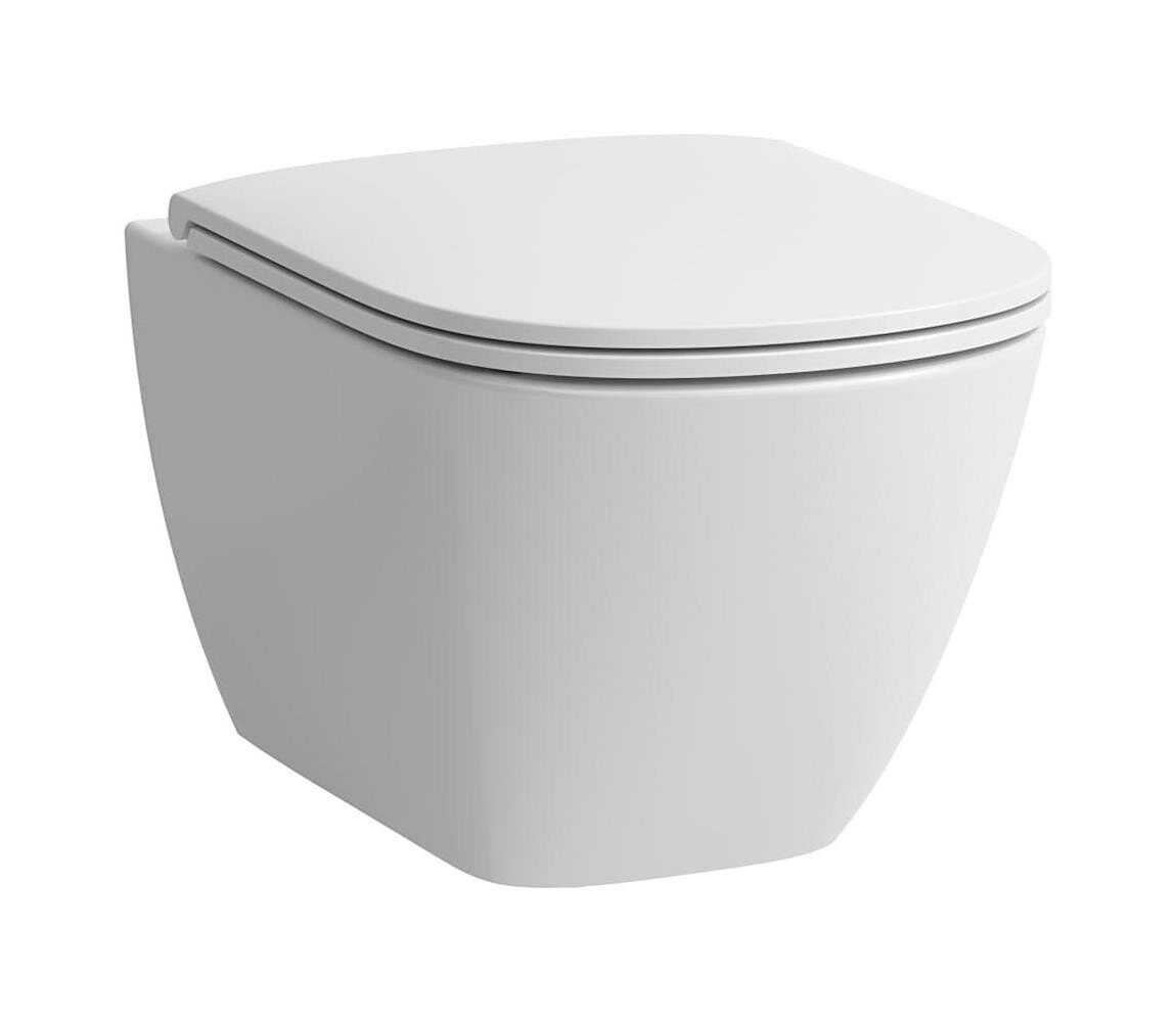LAUFEN H8660800000001 - Závěsné WC LUA keramika/bílá +prkénko SoftClose LUA bílá H8660800000001
