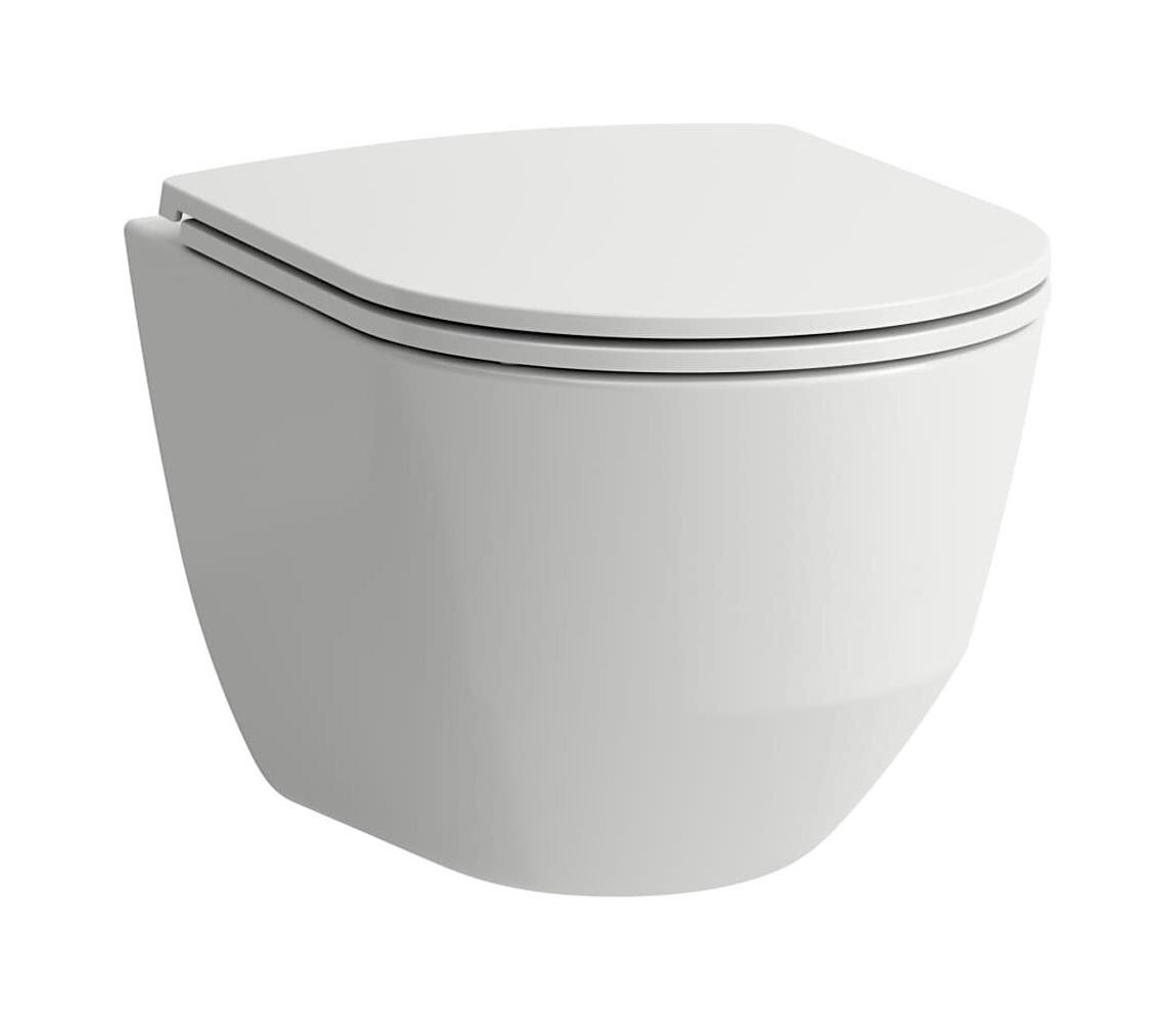 LAUFEN H8669550000001 - Závěsné WC PRO keramika/bílá +prkénko SoftClose PRO bílá H8669550000001
