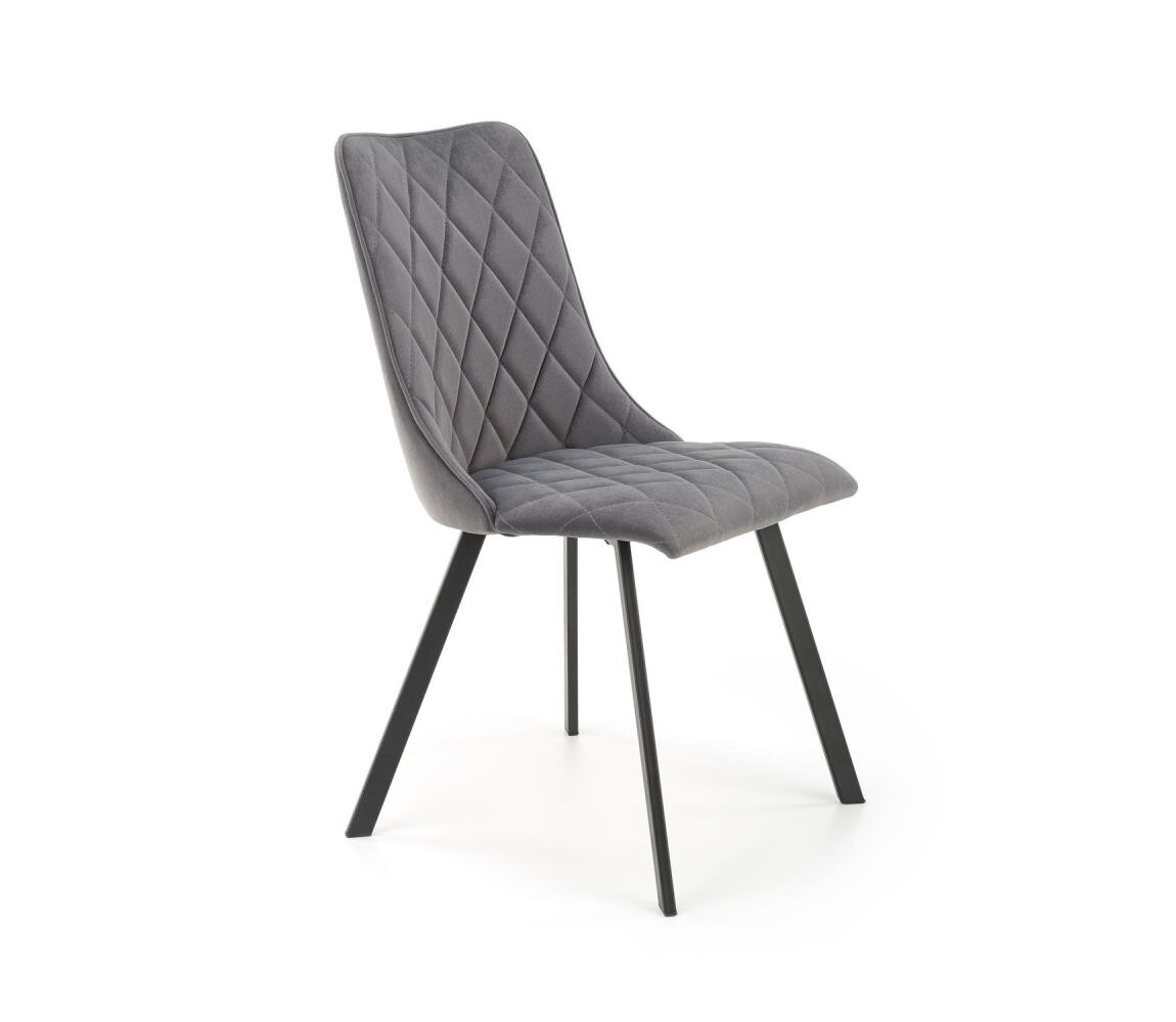 Halmar Jídelní židle RESTIVO 1 ks šedá V-CH-K/450-KR-POPIELATY