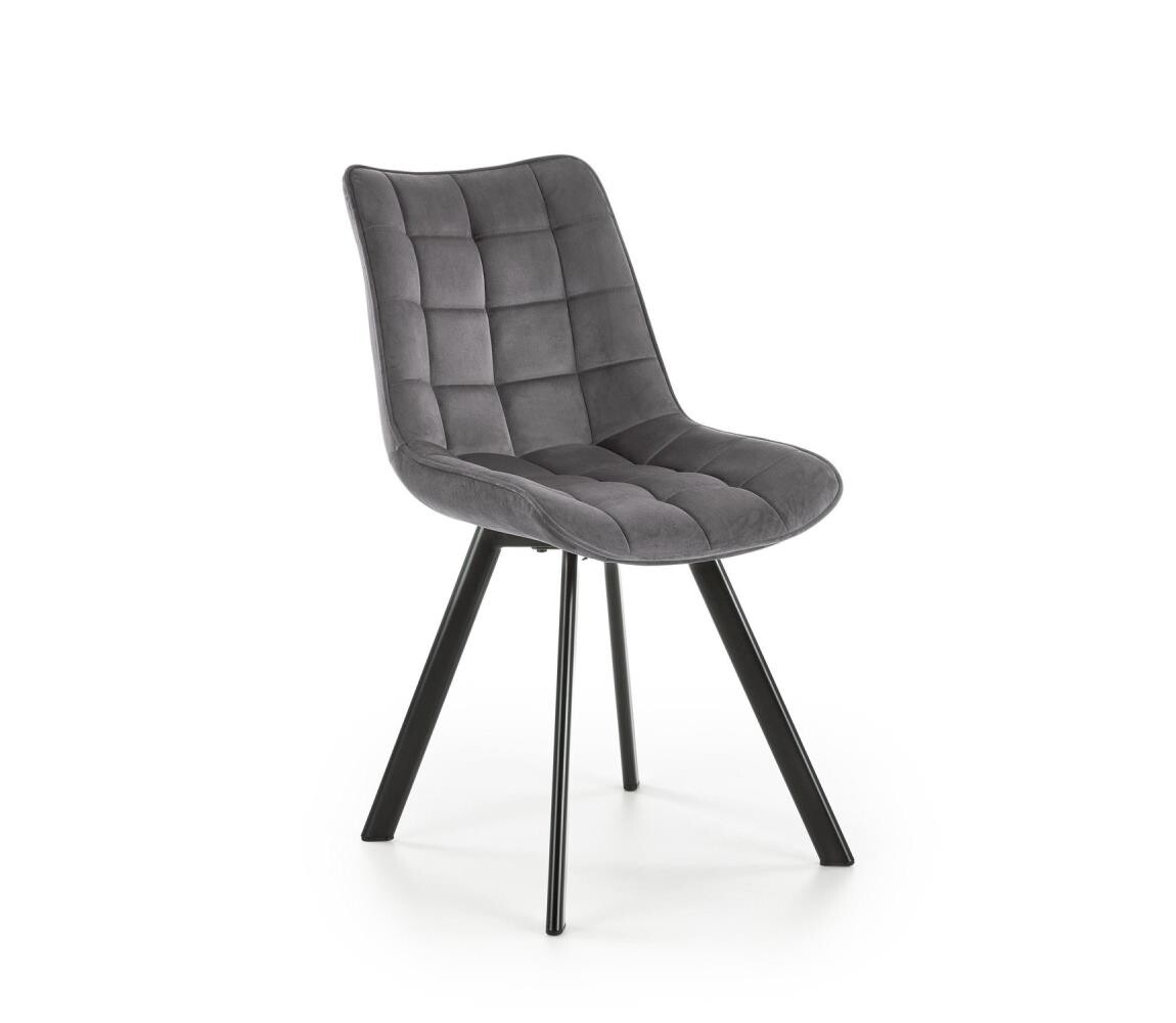 Halmar Jídelní židle COMORO 1 ks tmavě šedá V-CH-K/332-KR-C.POPIEL