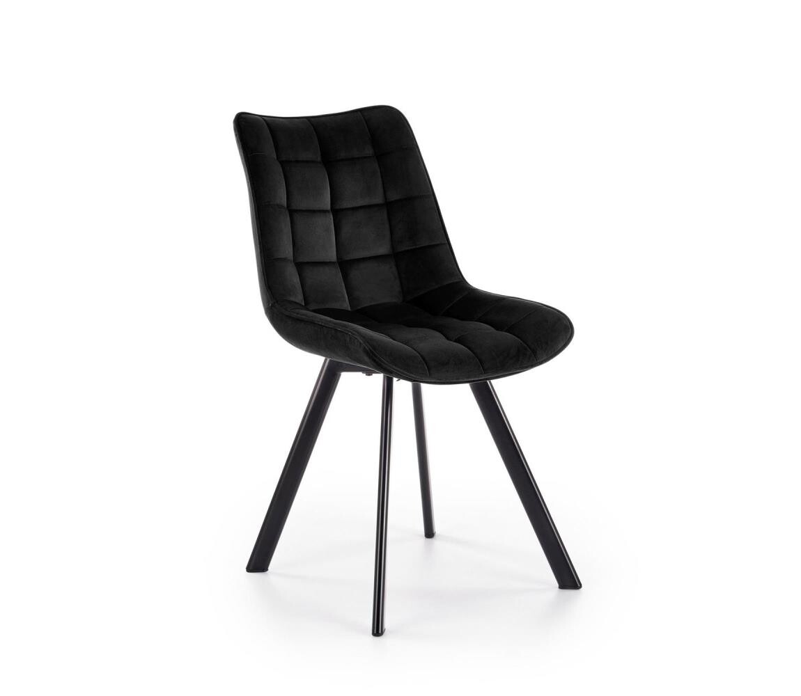 Halmar Jídelní židle COMORO 1 ks černá V-CH-K/332-KR-CZARNY