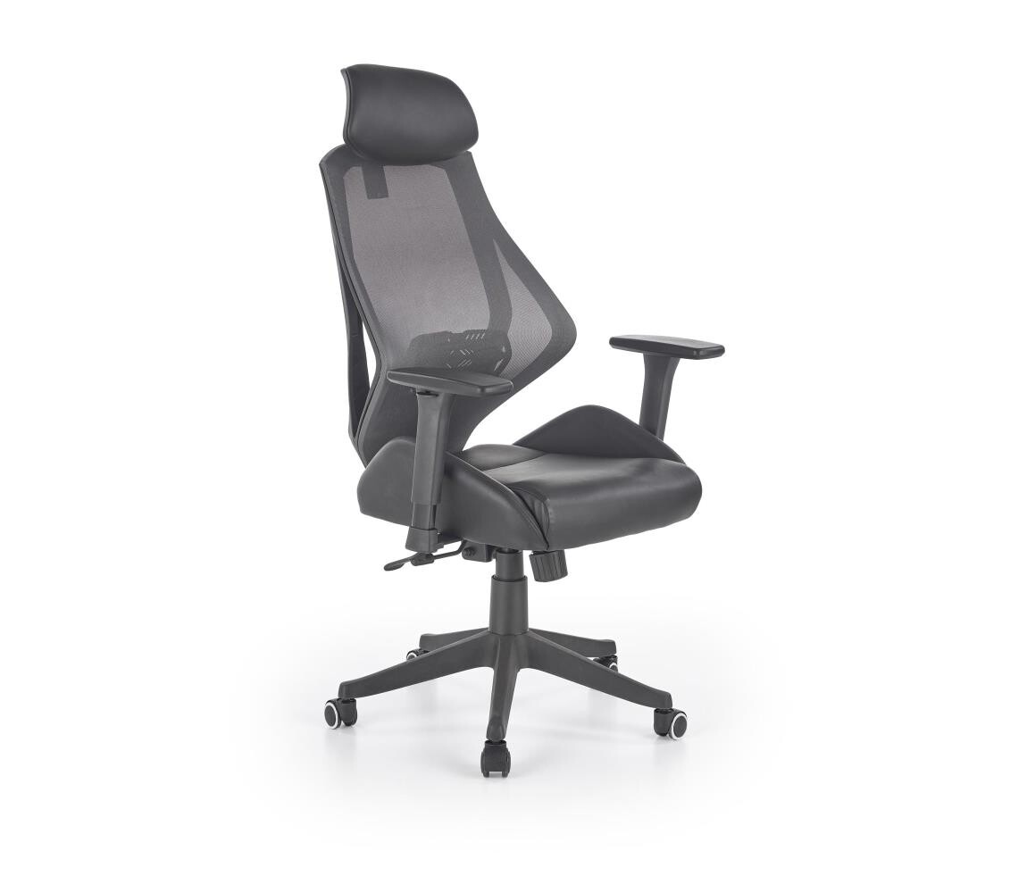 Halmar Kancelářská židle TERO černá/šedá V-CH-HASEL-FOT