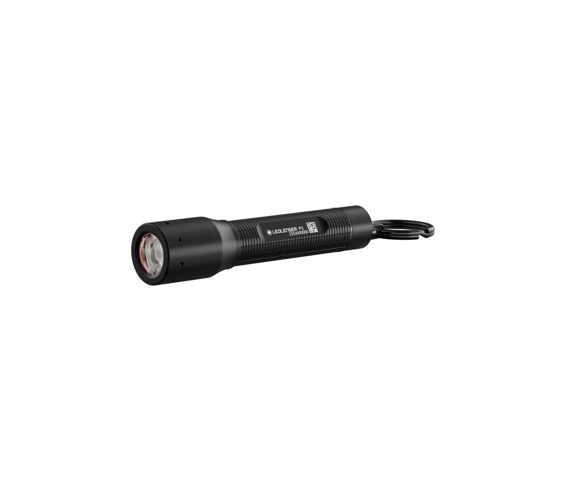Ledlenser P3 - LED Stm. svítilna LED/1xAAA IP54 130 lm 6,5 h černá 503106