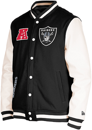 Bunda New Era New Era Las Vegas Raiders Varsity Jacket