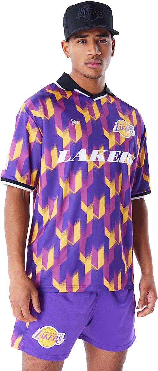 Polokošile New Era New Era NBA LA Lakers Soccer Jersey